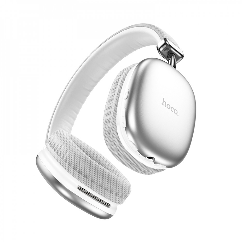 Bluetooth Headphones Hoco W35 — Silver Bluetooth Headphones Hoco W35 — Silver