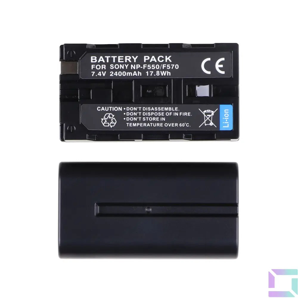 Аккумулятор для видеосвета F550/F570 7.4v 2400 mah 17.8 WH Аккумулятор для видеосвета F550/F570 7.4v 2400 mah 17.8 WH