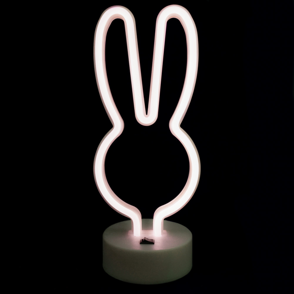 Ночной светильник — Neon Lamp series — Bunny White Ночной светильник — Neon Lamp series — Bunny White