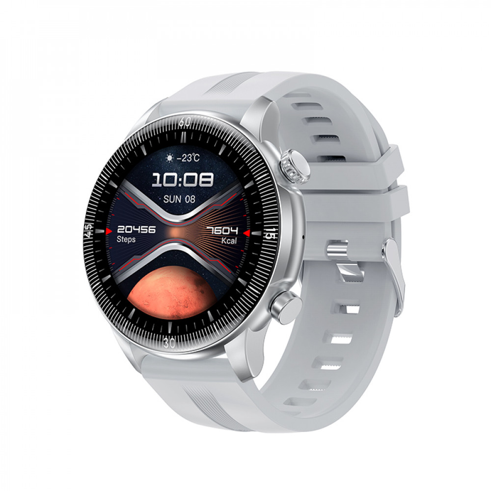 Smart Sports Watch (Call Version) Hoco Y31 — Silver Smart Sports Watch (Call Version) Hoco Y31 — Silver