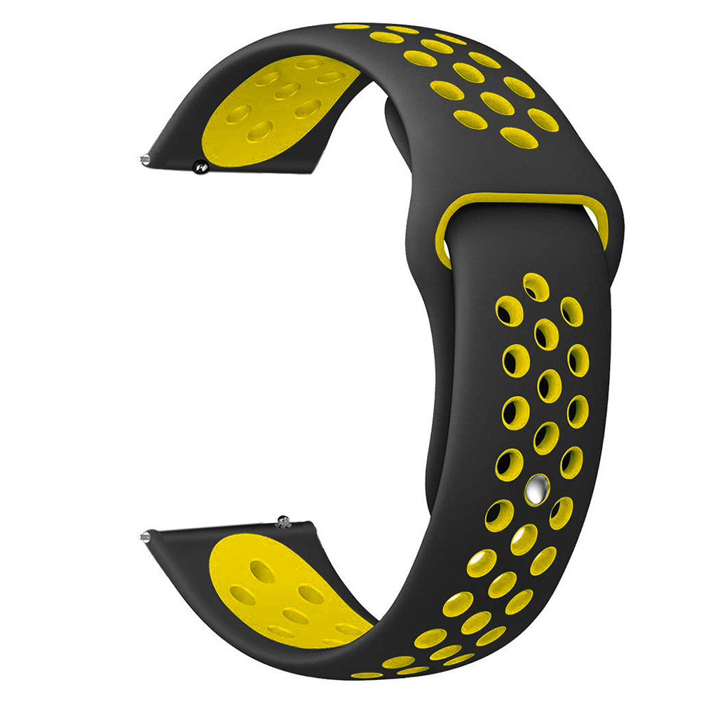 Ремінець Sport Nike Універсальний 20 mm — Black & Yellow Ремінець Sport Nike Універсальний 20 mm — Black & Yellow