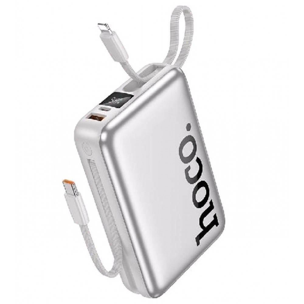 Power Bank 20000 mAh | 22.5W+PD20W — Hoco Q39 — Metal Grey Power Bank 20000 mAh | 22.5W+PD20W — Hoco Q39 — Metal Grey