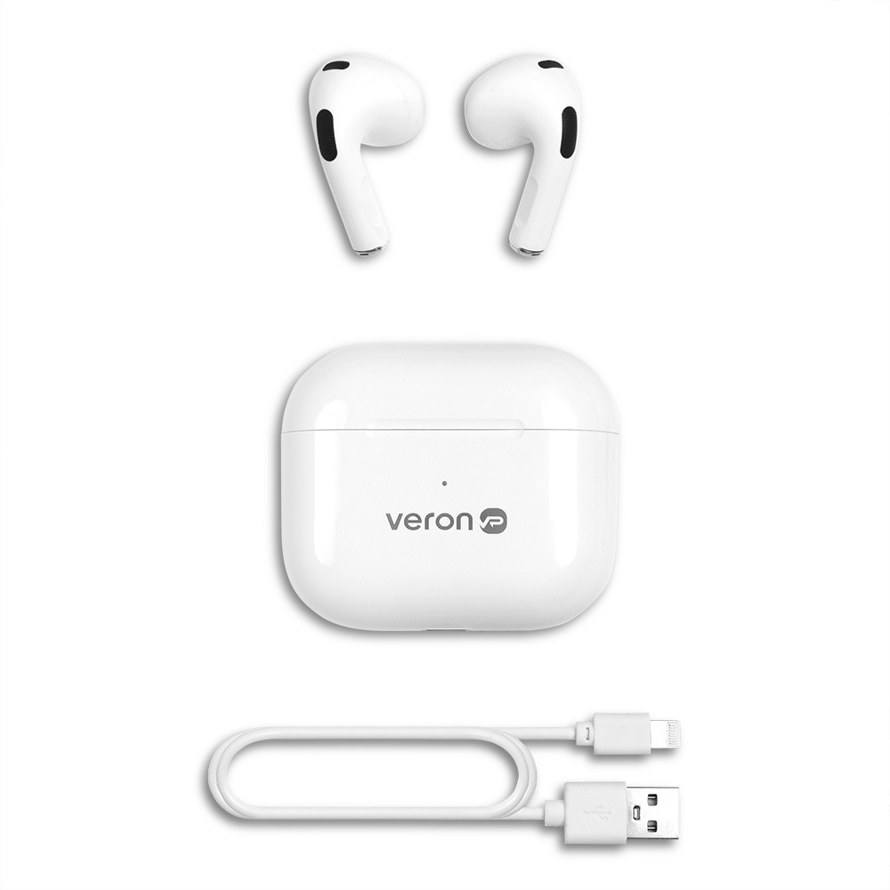 Bluetooth гарнітура TWS AirPods Veron W20 — White Bluetooth гарнітура TWS AirPods Veron W20 — White