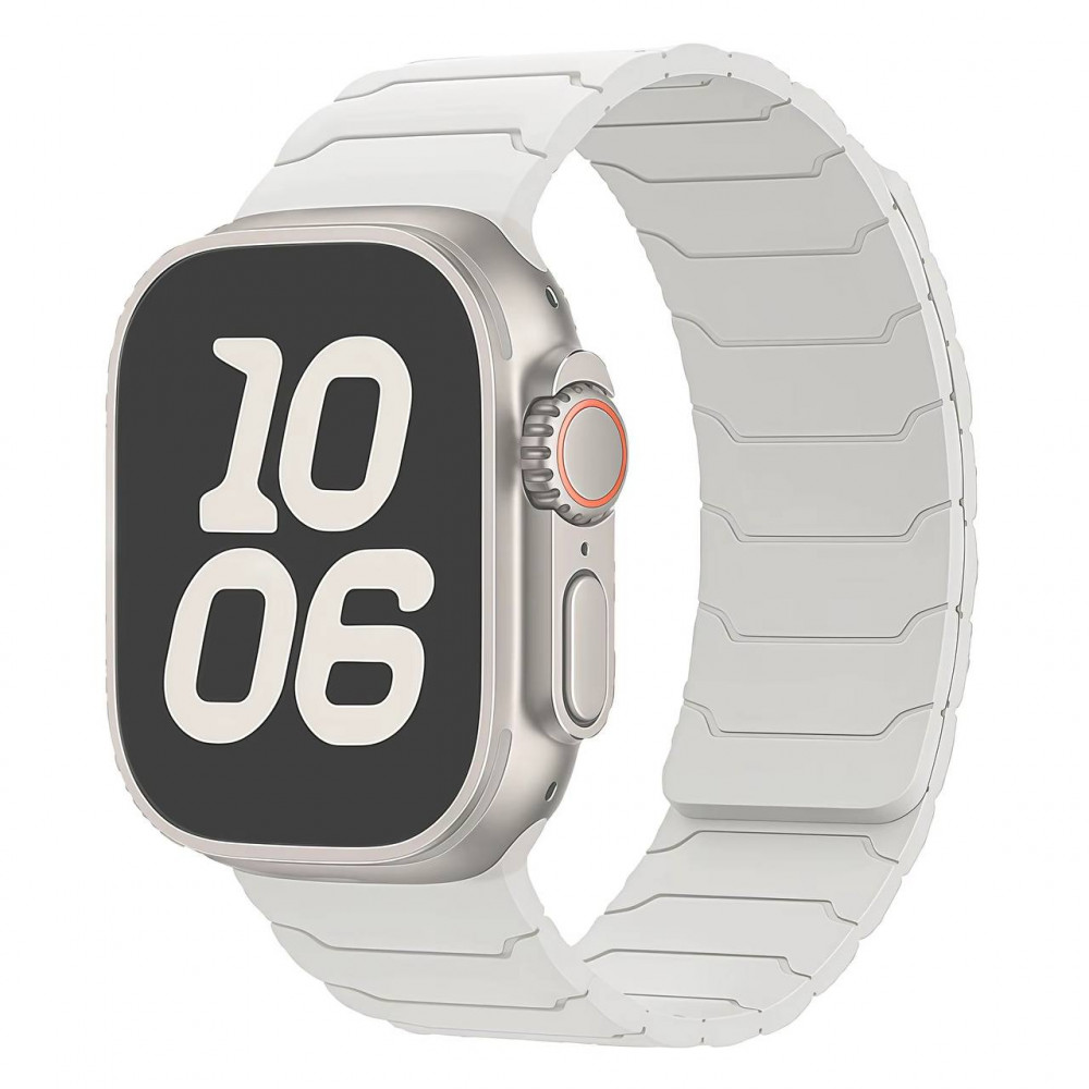 Ремінець Armor Magnetic Band — Apple Watch 38 mm | 40 mm | 41 mm — Antique white Ремінець Armor Magnetic Band — Apple Watch 38 mm | 40 mm | 41 mm — Antique white