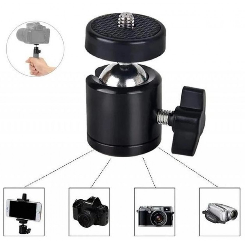 Шарнирное крепление Универсальное 360° Metal Head Шарнирное крепление Универсальное 360° Metal Head