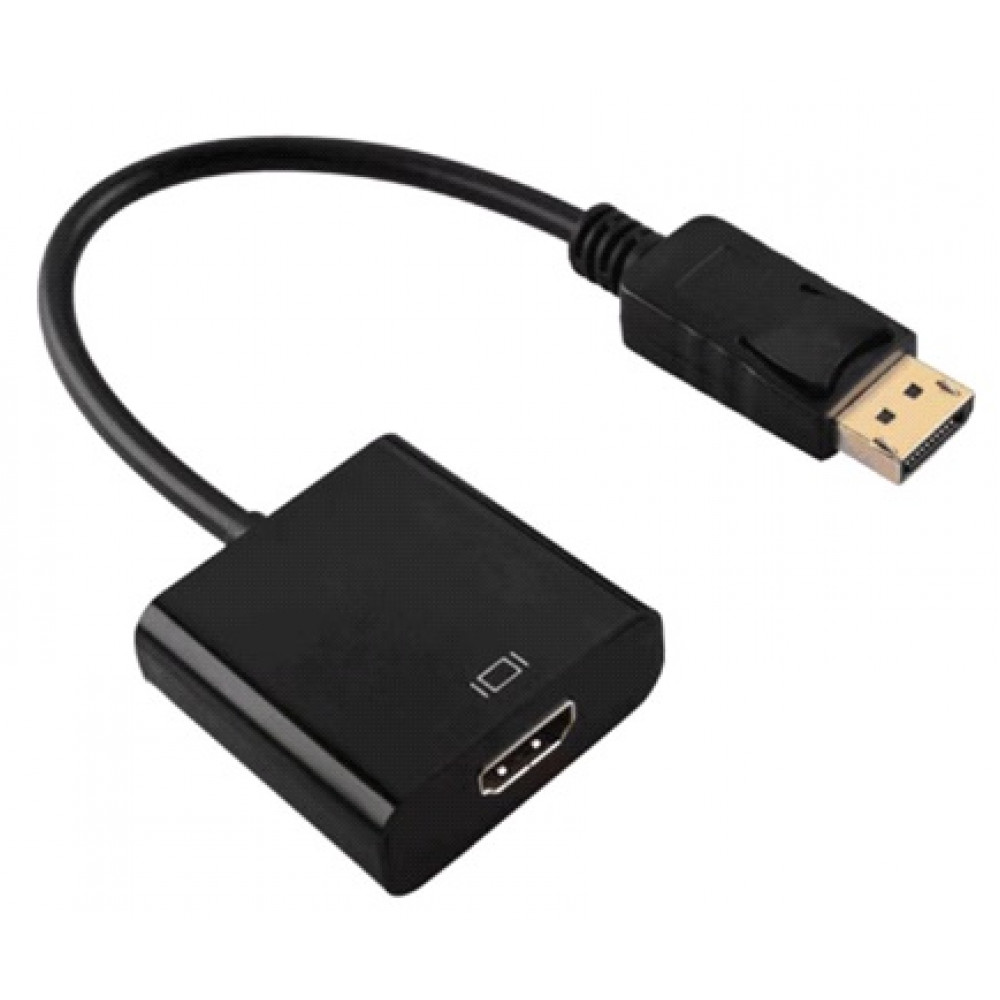 Переходник DP - HDMI Black Переходник DP - HDMI Black