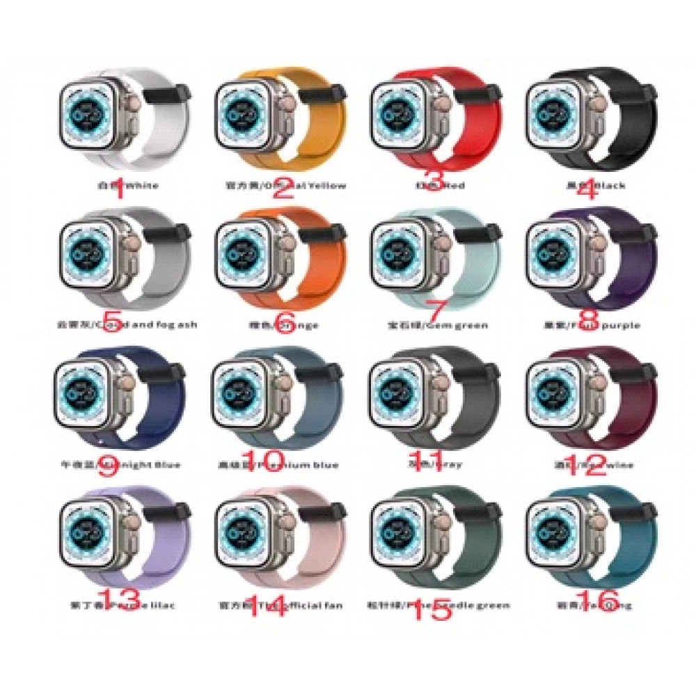 Ремінець Magic Lock — Apple Watch 38 mm | 40 mm | 41 mm — Black Ремінець Magic Lock — Apple Watch 38 mm | 40 mm | 41 mm — Black