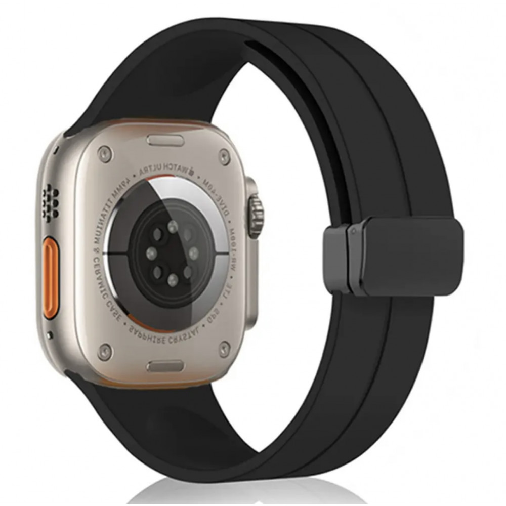 Ремінець Magic Lock Apple Watch 38 mm 40 mm 41 mm — Black Ремінець Magic Lock Apple Watch 38 mm 40 mm 41 mm — Black