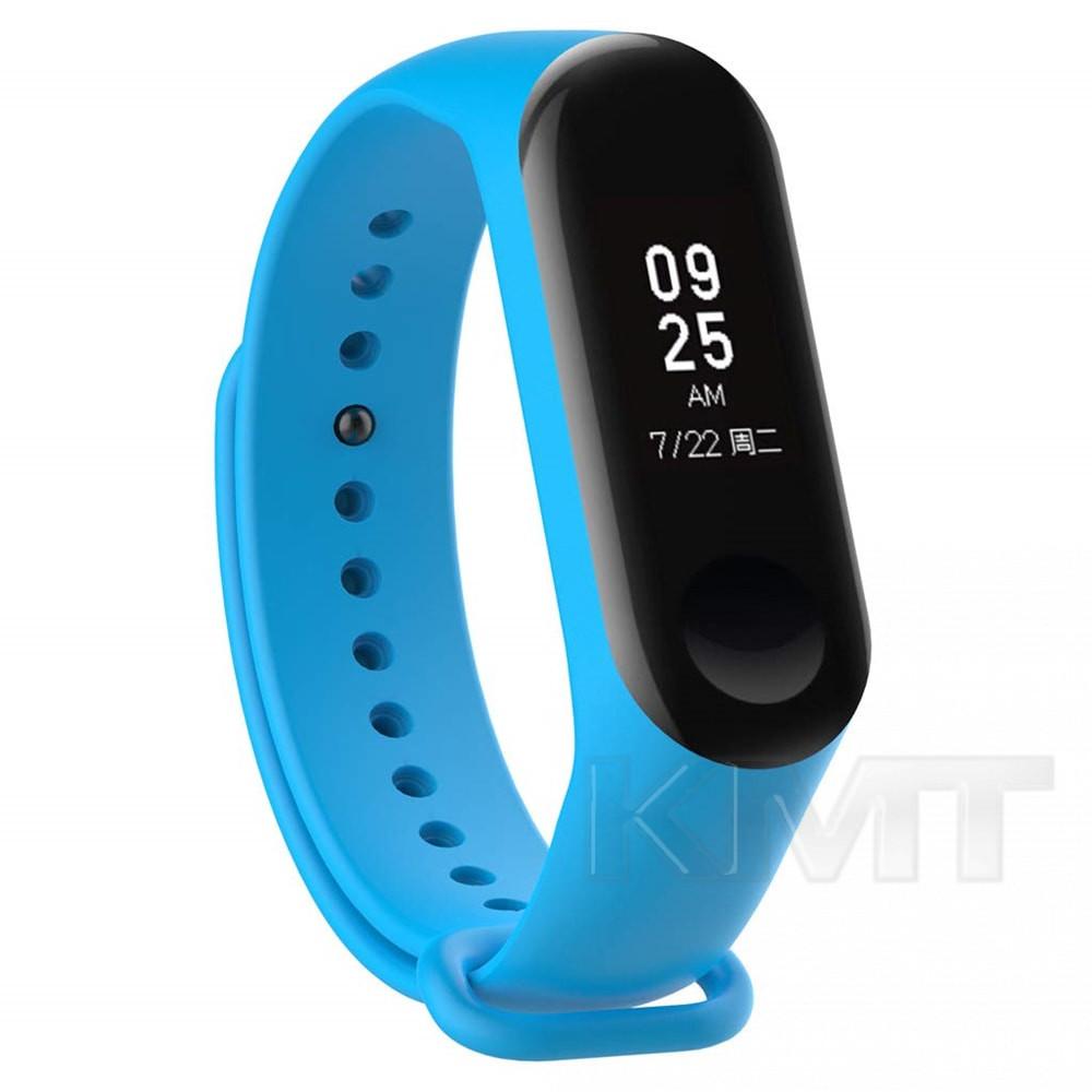 Ремінець Silicone Sport Band Xiaomi Mi Band 5 6 7 — Blue Ремінець Silicone Sport Band Xiaomi Mi Band 5 6 7 — Blue