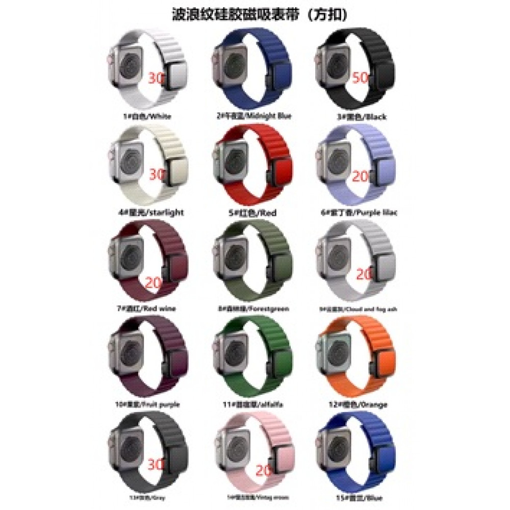 Ремінець Weave Magnetic Lock Apple Watch 42 mm 44 mm 45 mm 49 mm — Purple Lilac Ремінець Weave Magnetic Lock Apple Watch 42 mm 44 mm 45 mm 49 mm — Purple Lilac