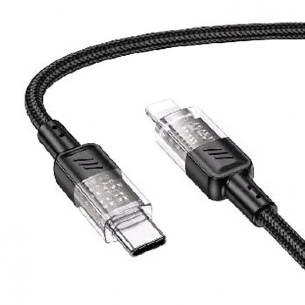 Кабель USB C to Lightning 27W PD (1m) — Hoco U129 Кабель USB C to Lightning 27W PD (1m) — Hoco U129