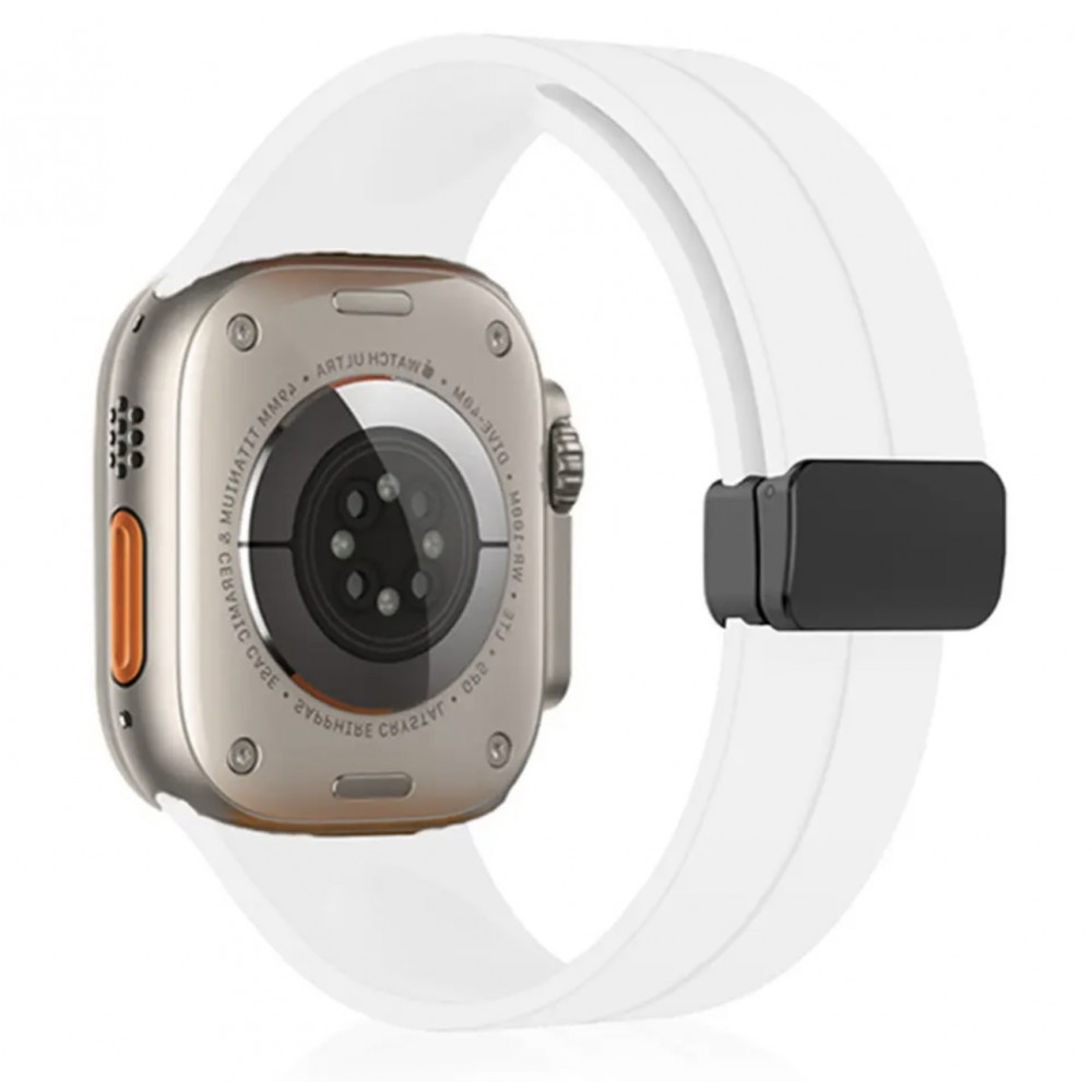 Ремінець Magic Lock Apple Watch 38 mm 40 mm 41 mm — White Ремінець Magic Lock Apple Watch 38 mm 40 mm 41 mm — White