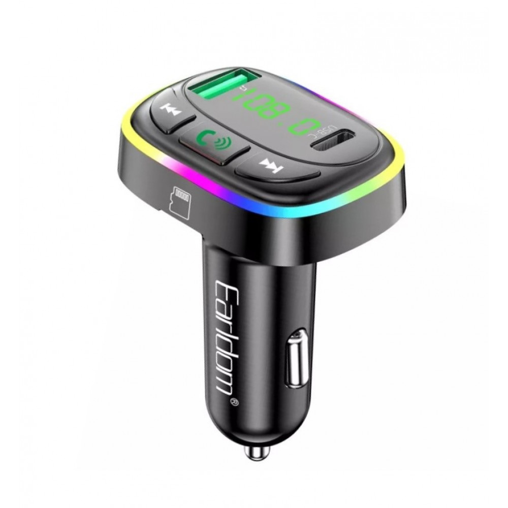 Fm Modulator MP3 Car Charger 3.0A 1U 1C Earldom ET-M104 Fm Modulator MP3 Car Charger 3.0A 1U 1C Earldom ET-M104