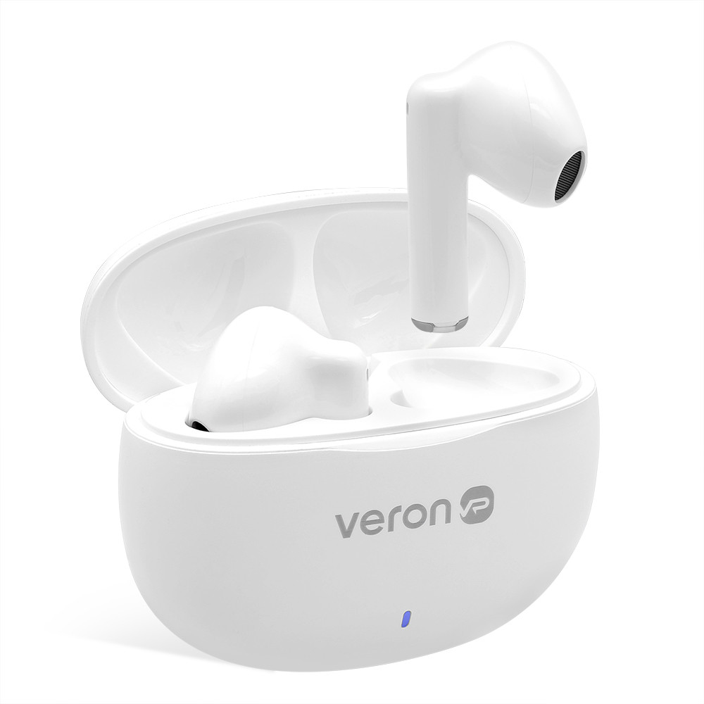 TWS Bluetooth Headset Veron -W28 Light — White TWS Bluetooth Headset Veron -W28 Light — White