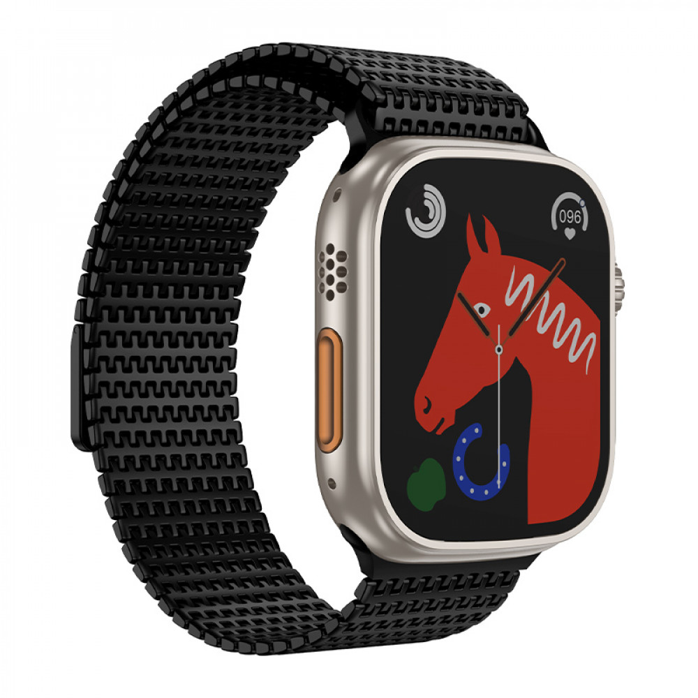 Ремінець Hoco AS105 — Apple Watch 42 mm | 44 mm | 45 mm | 49 mm Black Ремінець Hoco AS105 — Apple Watch 42 mm | 44 mm | 45 mm | 49 mm Black