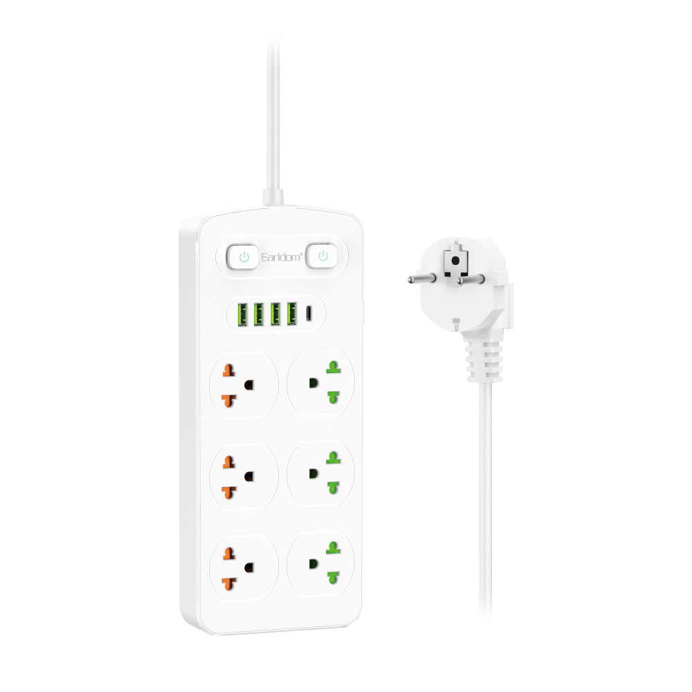 Power Extension 4U | 6P | 1C — Earldom ES-SC09 Power Extension 4U | 6P | 1C — Earldom ES-SC09