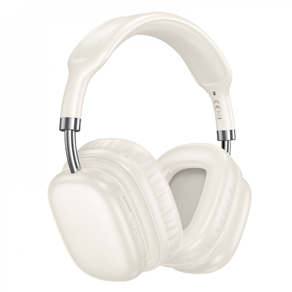 Bluetooth Headphones — Hoco W52 — Milky White Bluetooth Headphones — Hoco W52 — Milky White