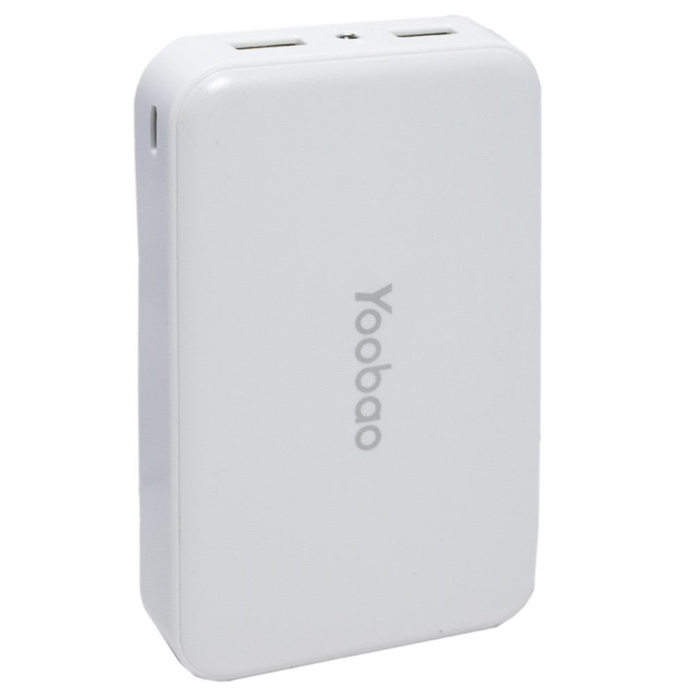 §Power Bank 10000 mAh — Yoobao M5 — White §Power Bank 10000 mAh — Yoobao M5 — White