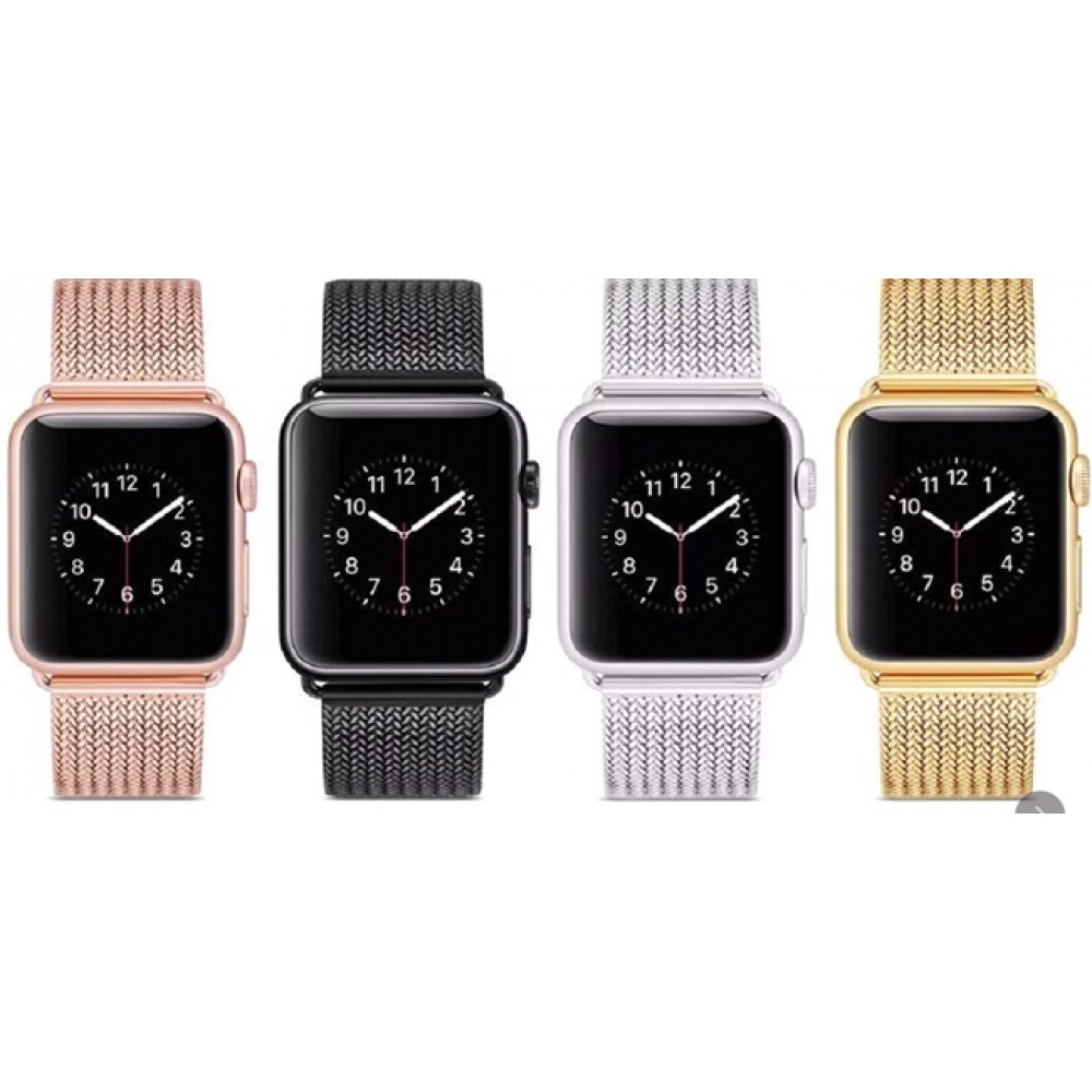 Ремінець Mesh Steel Design Apple Watch 42 mm 44 mm 45 mm 49 mm Rose Gold Ремінець Mesh Steel Design Apple Watch 42 mm 44 mm 45 mm 49 mm Rose Gold