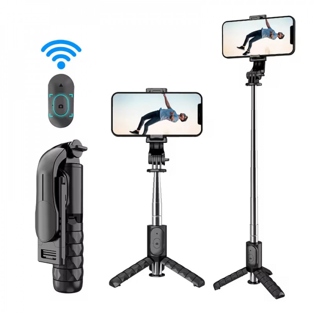 Monopod Tripod | 0.76m | Button Bluetooth | Q11S Monopod Tripod | 0.76m | Button Bluetooth | Q11S