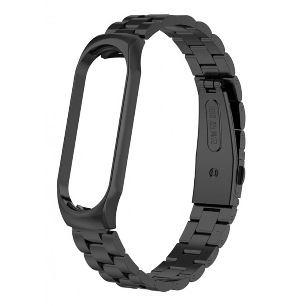 Ремінець Bead Design Xiaomi Mi Band 3 ; 4 — Black Ремінець Bead Design Xiaomi Mi Band 3 ; 4 — Black