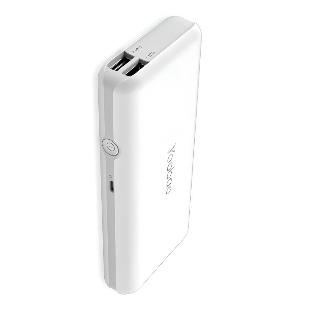 Power Bank 10000 mAh Yoobao M10 — White Power Bank 10000 mAh Yoobao M10 — White