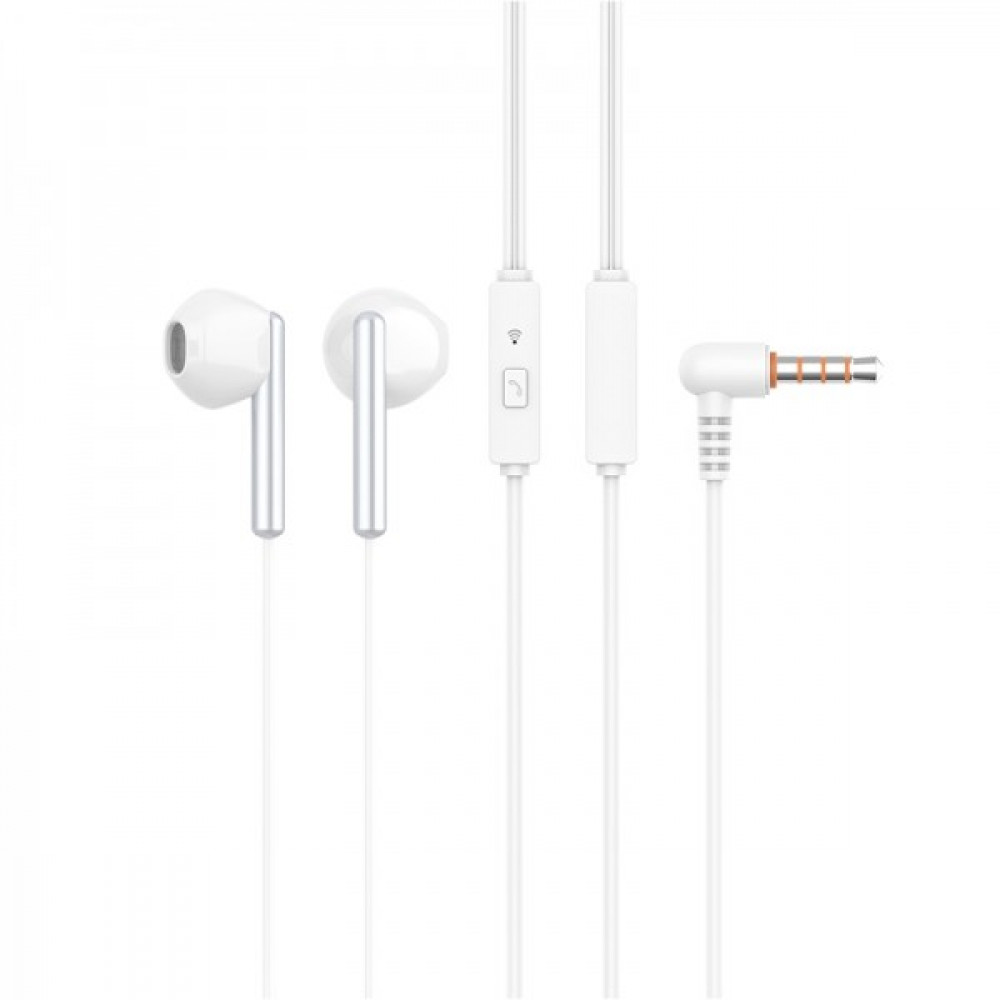 Навушники з мікрофоном 3.5mm Celebrat G6 — White Навушники з мікрофоном 3.5mm Celebrat G6 — White
