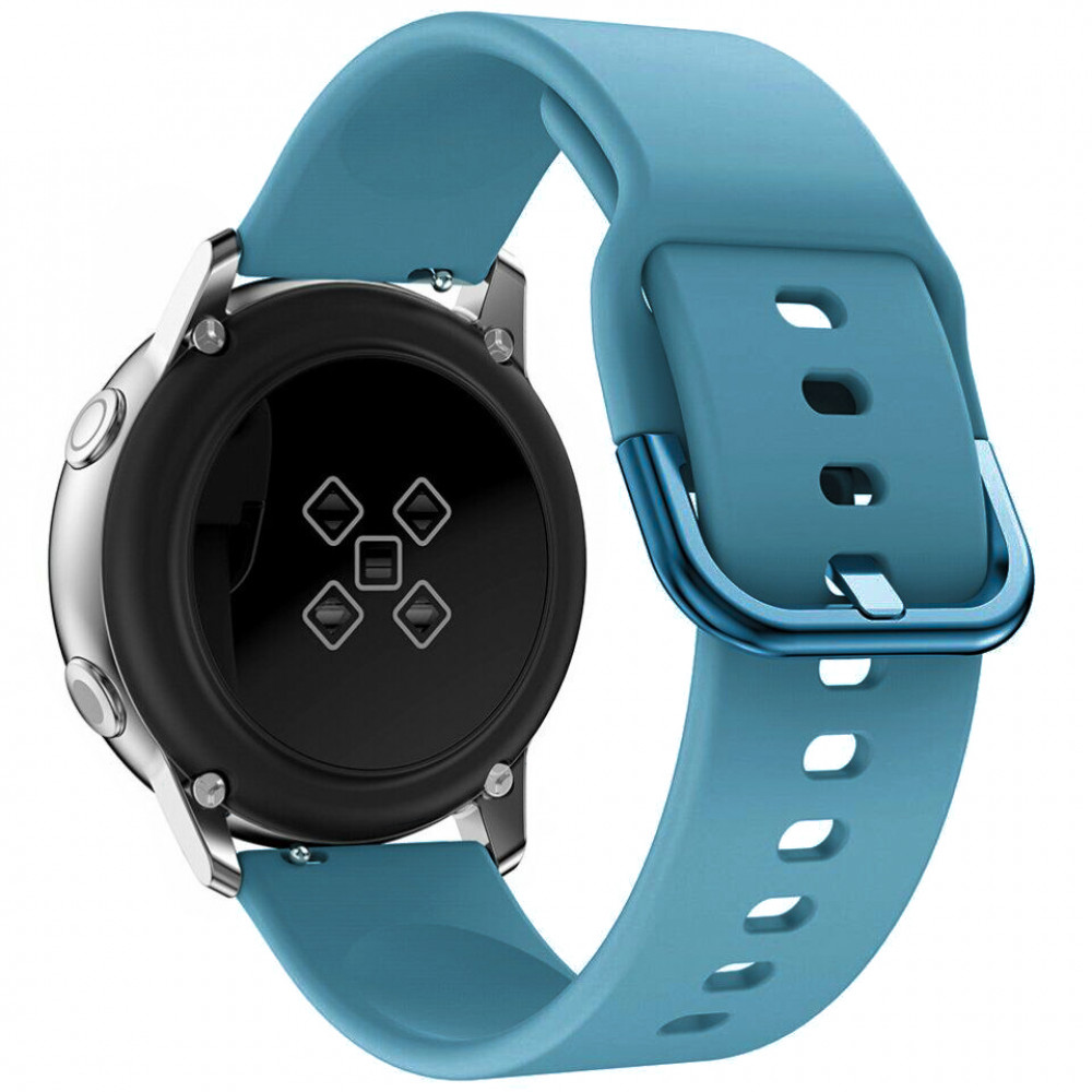 Ремінець Silicon Active Універсальний 20 mm — Aquamarine Ремінець Silicon Active Універсальний 20 mm — Aquamarine