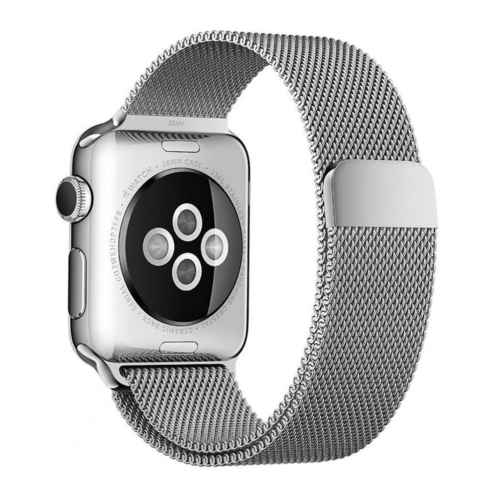 Ремінець Milanese Loop — Apple Watch 42 mm | 44 mm | 45 mm | 49 mm Silver Ремінець Milanese Loop — Apple Watch 42 mm | 44 mm | 45 mm | 49 mm Silver