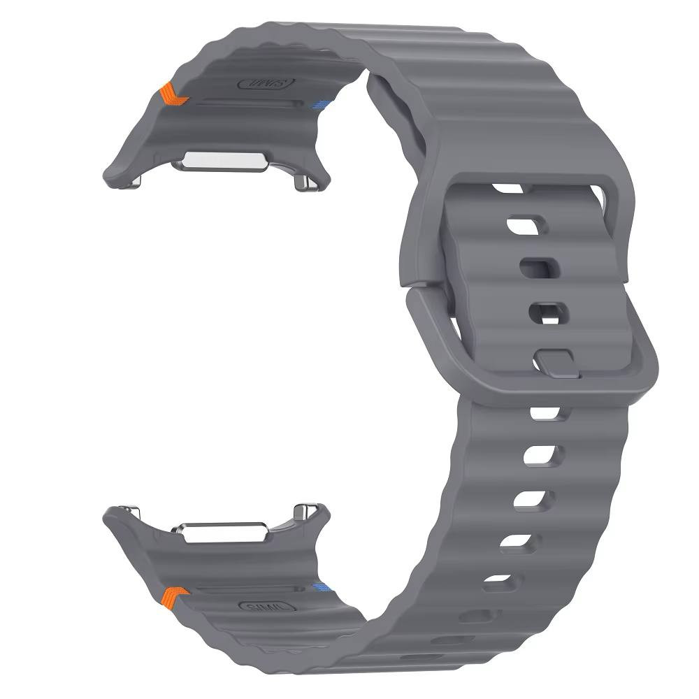 Ремінець Silicone band, силіконовий, Samsung Galaxy Watch Ultra 7/8 — Dark Grey Ремінець Silicone band, силіконовий, Samsung Galaxy Watch Ultra 7/8 — Dark Grey