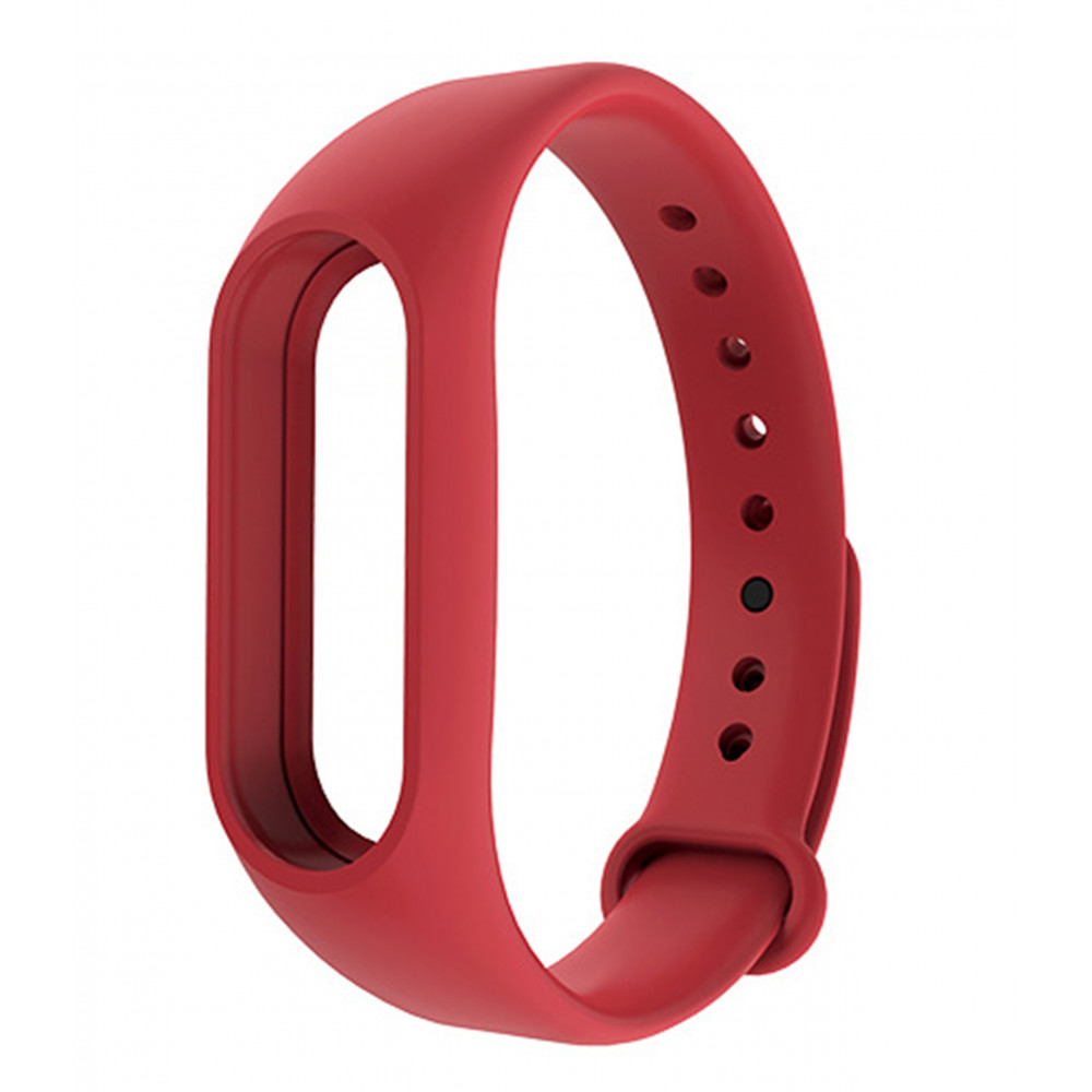 Ремінець Silicone Sport Band Xiaomi Mi Band 3 ; 4 — Red Ремінець Silicone Sport Band Xiaomi Mi Band 3 ; 4 — Red