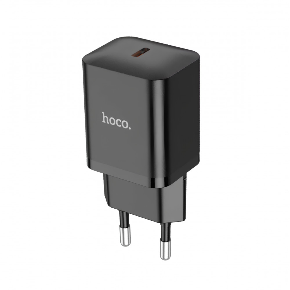 Home Charger 20W PD3.0 Hoco N27 — Black Home Charger 20W PD3.0 Hoco N27 — Black