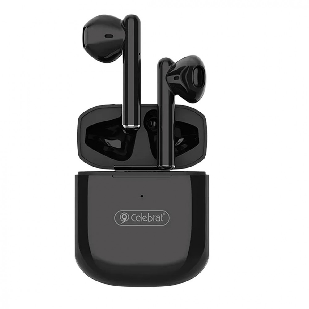 Bluetooth гарнітура TWS — Celebrat W16 — Black Bluetooth гарнітура TWS — Celebrat W16 — Black