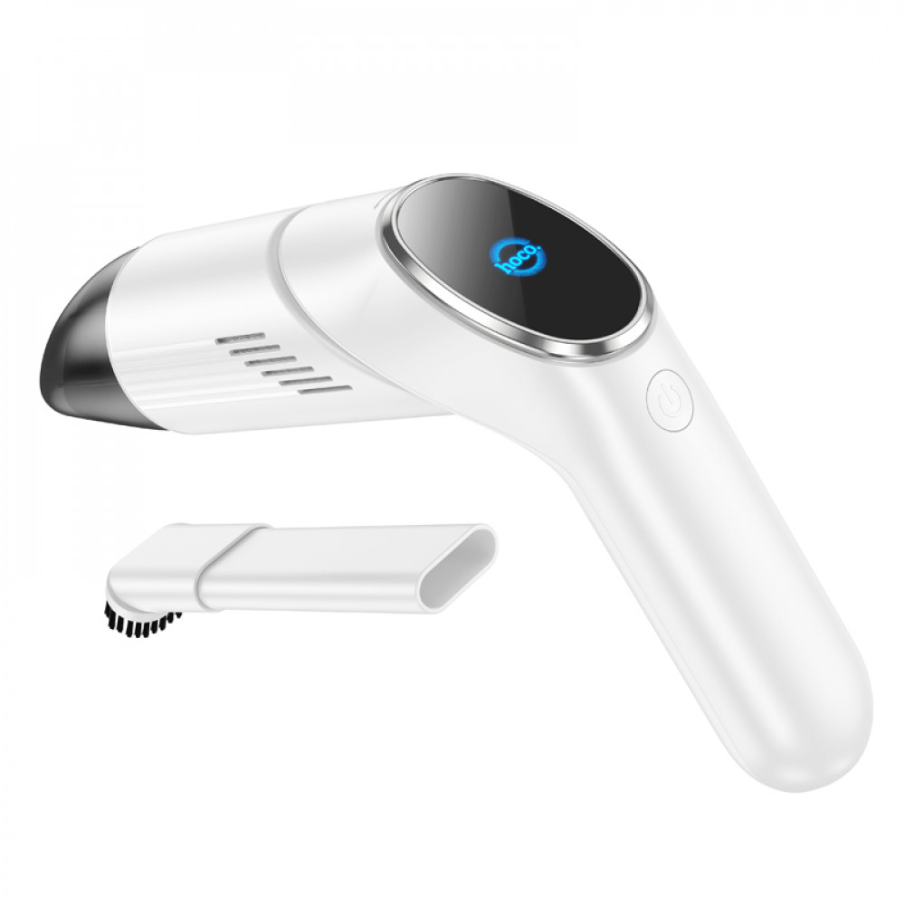 Car vacuum cleaner Hoco ZP6 Speed portable — white Car vacuum cleaner Hoco ZP6 Speed portable — white