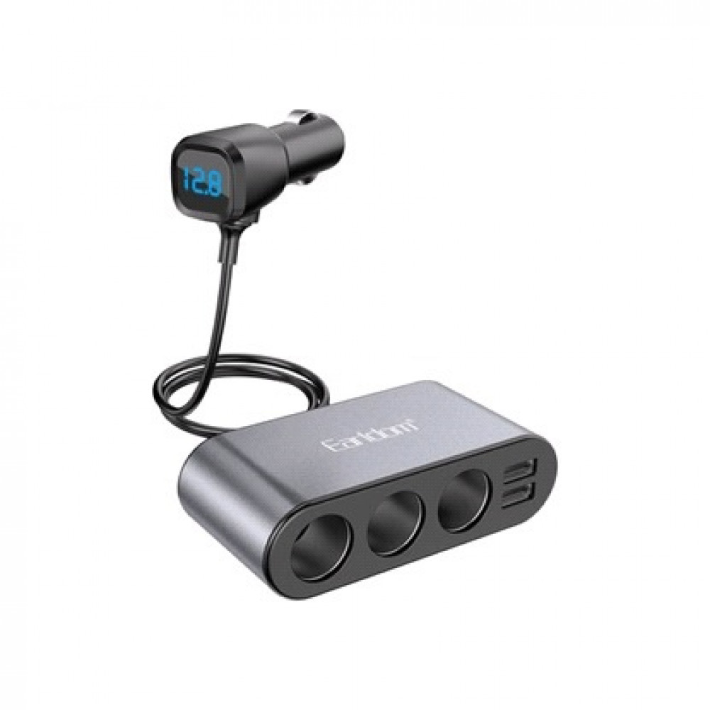 Разветвитель прикуривателя | 3S | 3.1A | 2U — Earldom ES-CS2 Разветвитель прикуривателя | 3S | 3.1A | 2U — Earldom ES-CS2