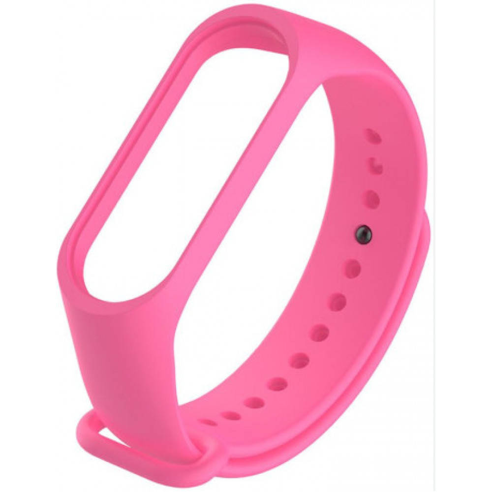 Ремінець Silicone Sport Band Xiaomi Mi Band 3 ; 4 — Pink Ремінець Silicone Sport Band Xiaomi Mi Band 3 ; 4 — Pink