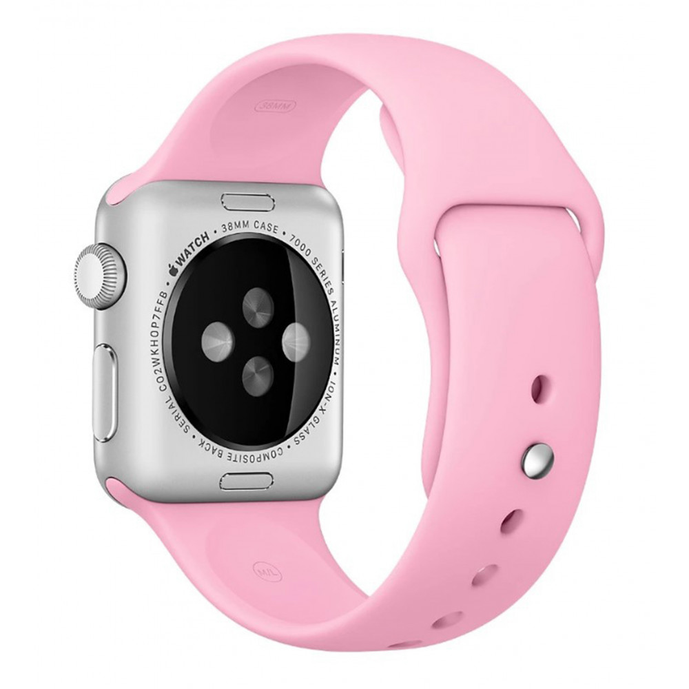 Ремінець Sport Band Apple Watch 42 mm 44 mm 45 mm 49 mm — Light Pink (6) Ремінець Sport Band Apple Watch 42 mm 44 mm 45 mm 49 mm — Light Pink (6)