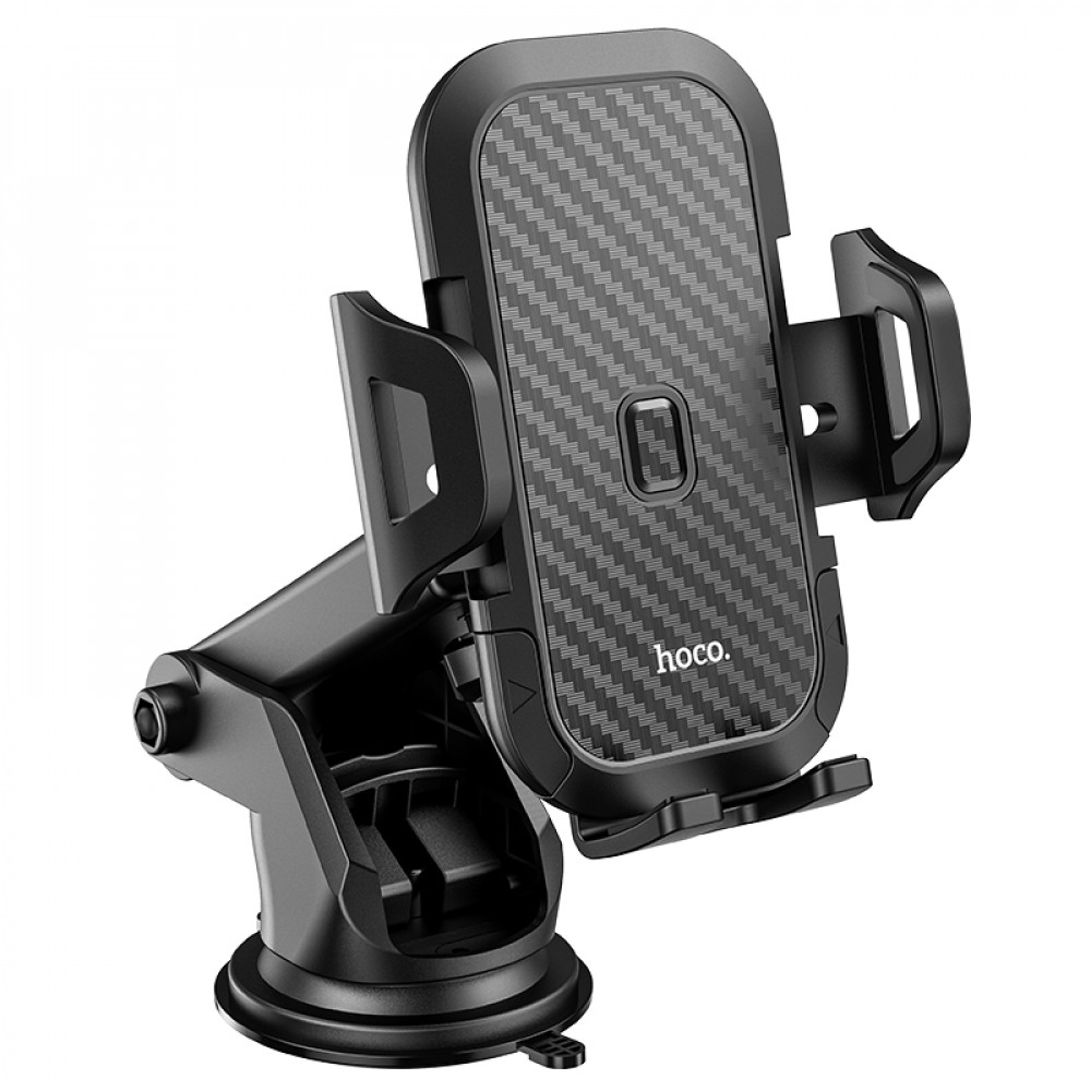 Car Holder Hoco CA76 Touareg one-touch center console — Black Car Holder Hoco CA76 Touareg one-touch center console — Black