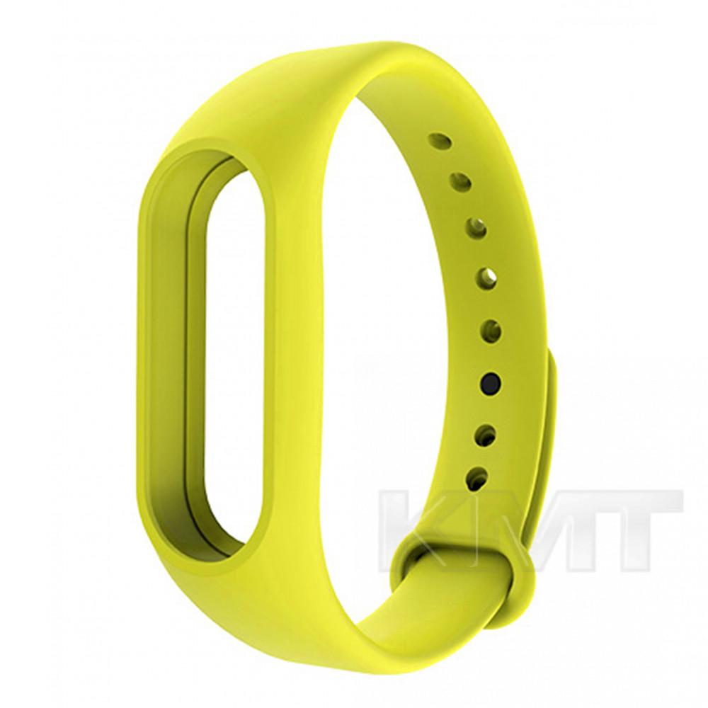 Ремінець Silicone Sport Band — Xiaomi Mi Band 3 ; 4 — Yellow Ремінець Silicone Sport Band — Xiaomi Mi Band 3 ; 4 — Yellow