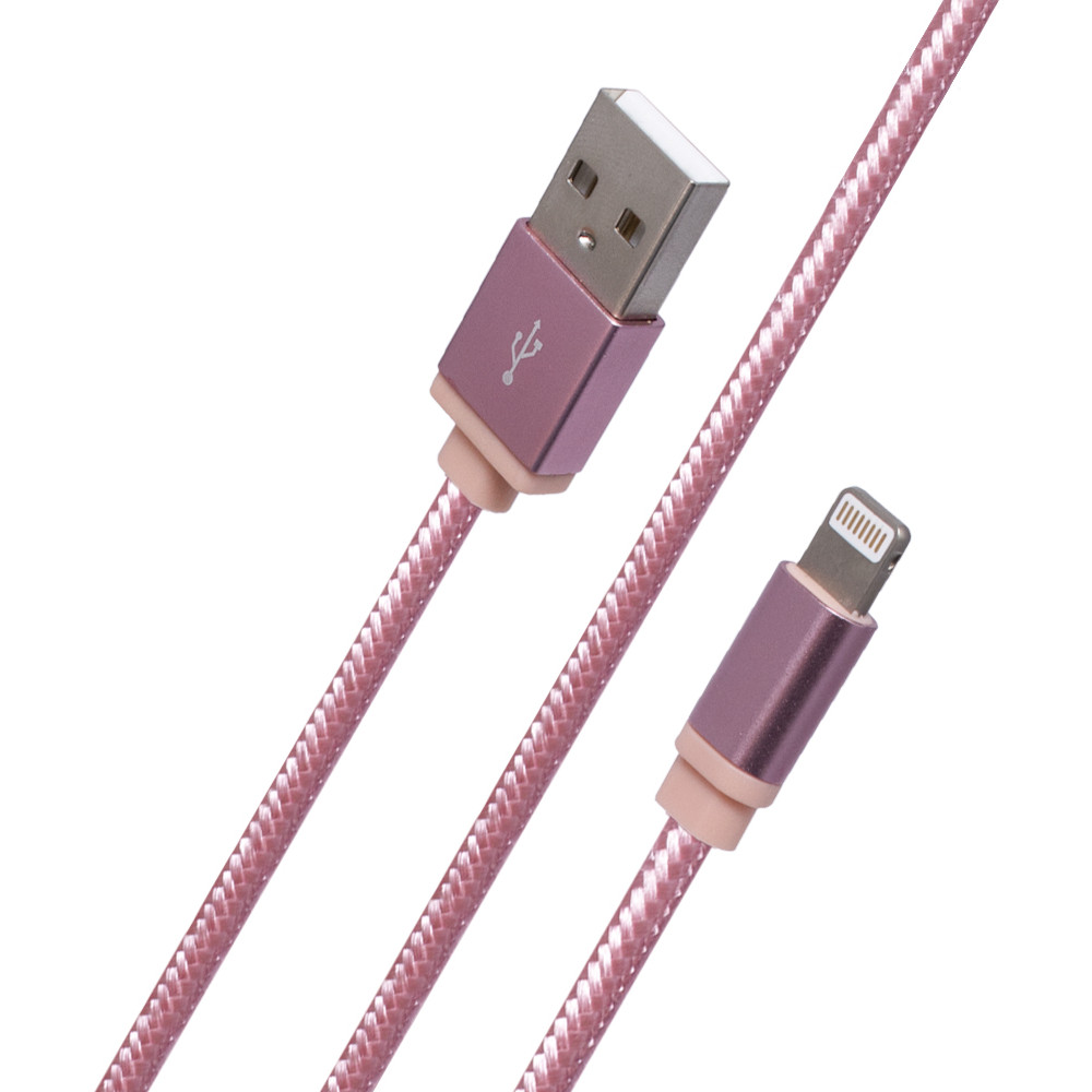 Кабель Lightning 18W (1m) Yoobao YB413 — Rose Gold Кабель Lightning 18W (1m) Yoobao YB413 — Rose Gold