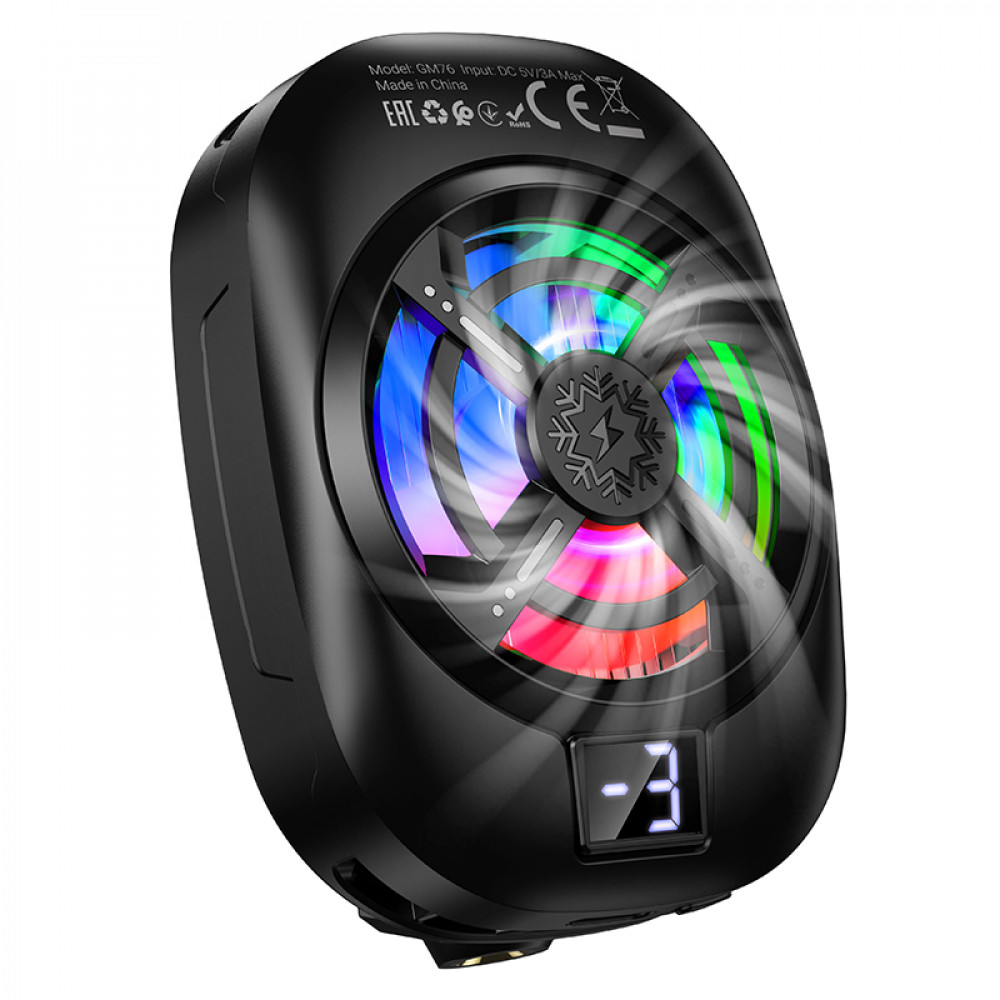 Портативный мини вентилятор Hoco GM76 Портативный мини вентилятор Hoco GM76