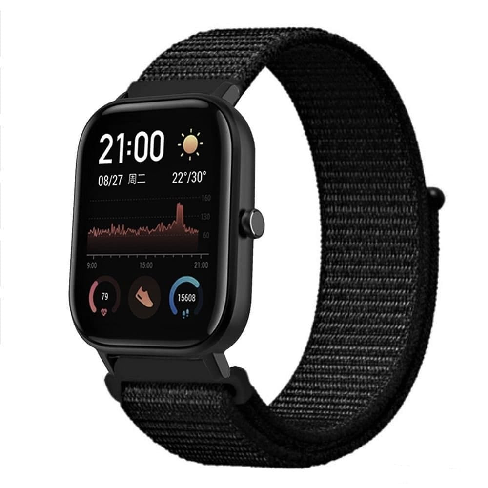 Ремінець Nylon Loop — Універсальний 20 mm — Black Ремінець Nylon Loop — Універсальний 20 mm — Black