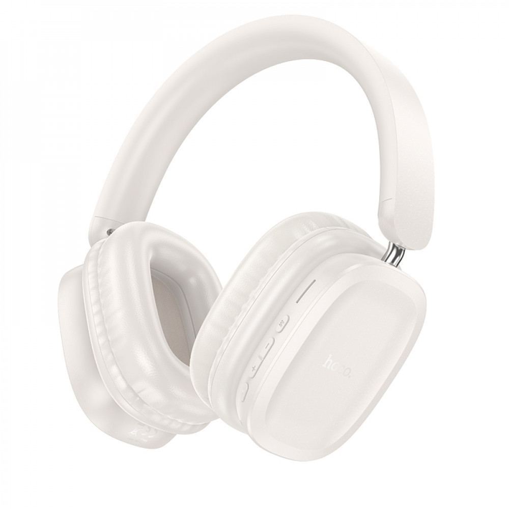 Bluetooth Headphones — Hoco W51 — Milky White Bluetooth Headphones — Hoco W51 — Milky White