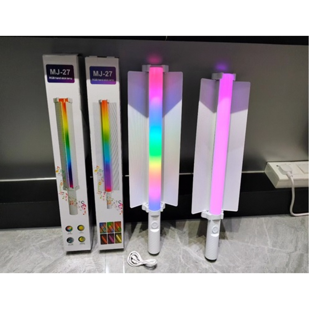 Лампа LED видео Handheld Fill Light Stick MJ-27 RGB Лампа LED видео Handheld Fill Light Stick MJ-27 RGB