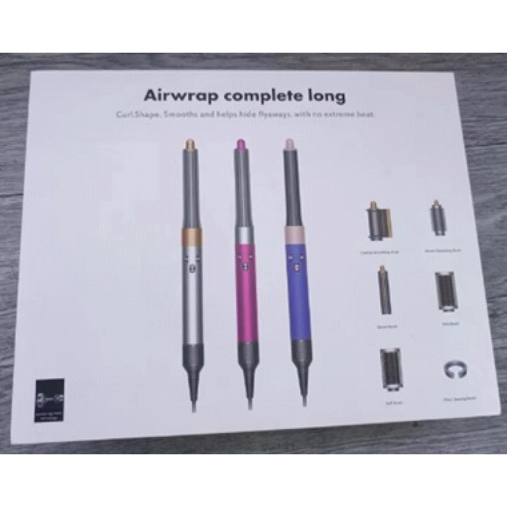 Стайлер Airwrap complete long — Grey Pink Стайлер Airwrap complete long — Grey Pink