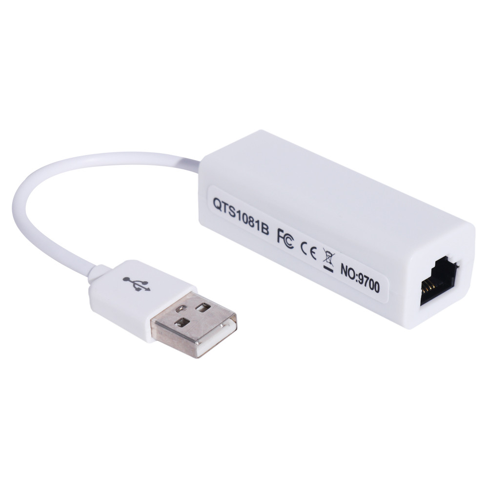 USB Ethernet Adapter 10/100 Mbps QTS1081B USB Ethernet Adapter 10/100 Mbps QTS1081B