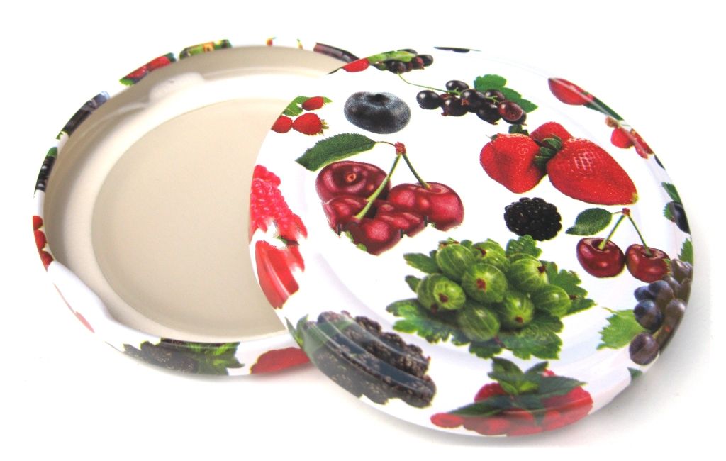 Крышка TWIST-OFF 66 мм с фоторисунком ягоды (Слобожанка, Харьков) Крышка TWIST-OFF 66 мм с фоторисунком ягоды (Слобожанка, Харьков)