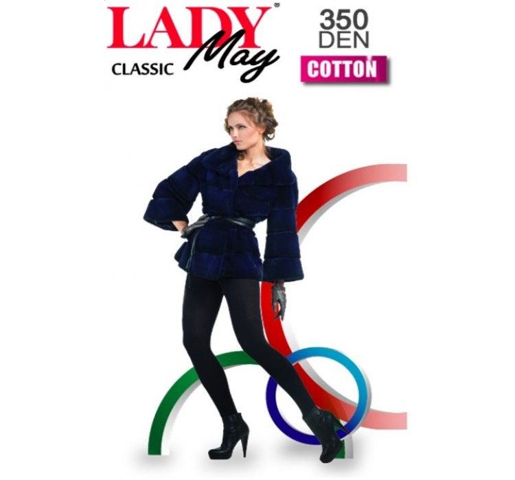 Колготы женские "Lady May" (размер:2;3;4;350 DEN; чёрный) Украина Колготы женские "Lady May" (размер:2;3;4;350 DEN; чёрный) Украина