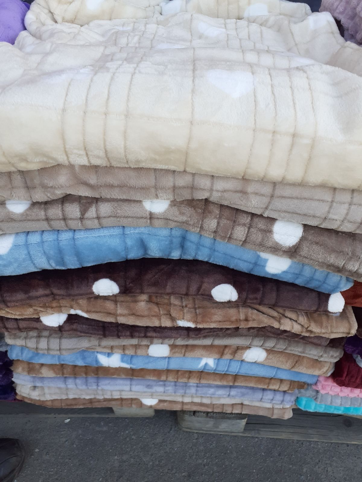 Полированный плед двуспальный (200*220) Полированный плед двуспальный (200*220)