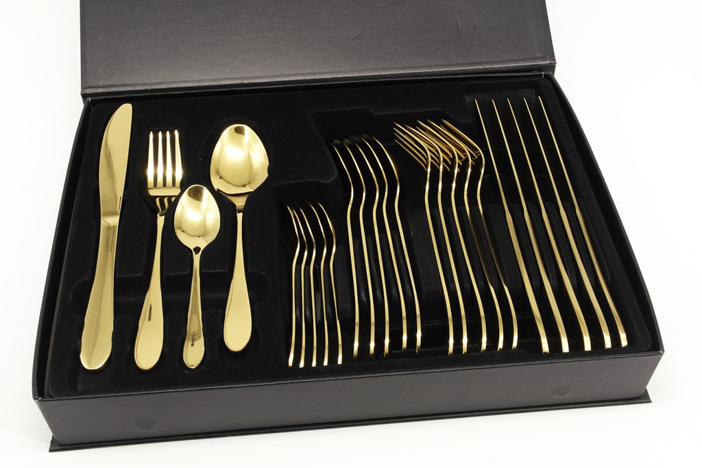 Столовый Набор (24 Предмета) NEW GOLD 1421 Столовый Набор (24 Предмета) NEW GOLD 1421